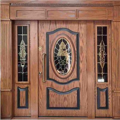 درب لابی شیشه خور کد 001